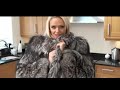 Beutiful Woman In Fur Coat Lucy Zara