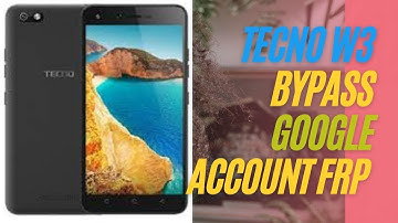 Tecno W3 Easy Way To Bypass Google Account FRP