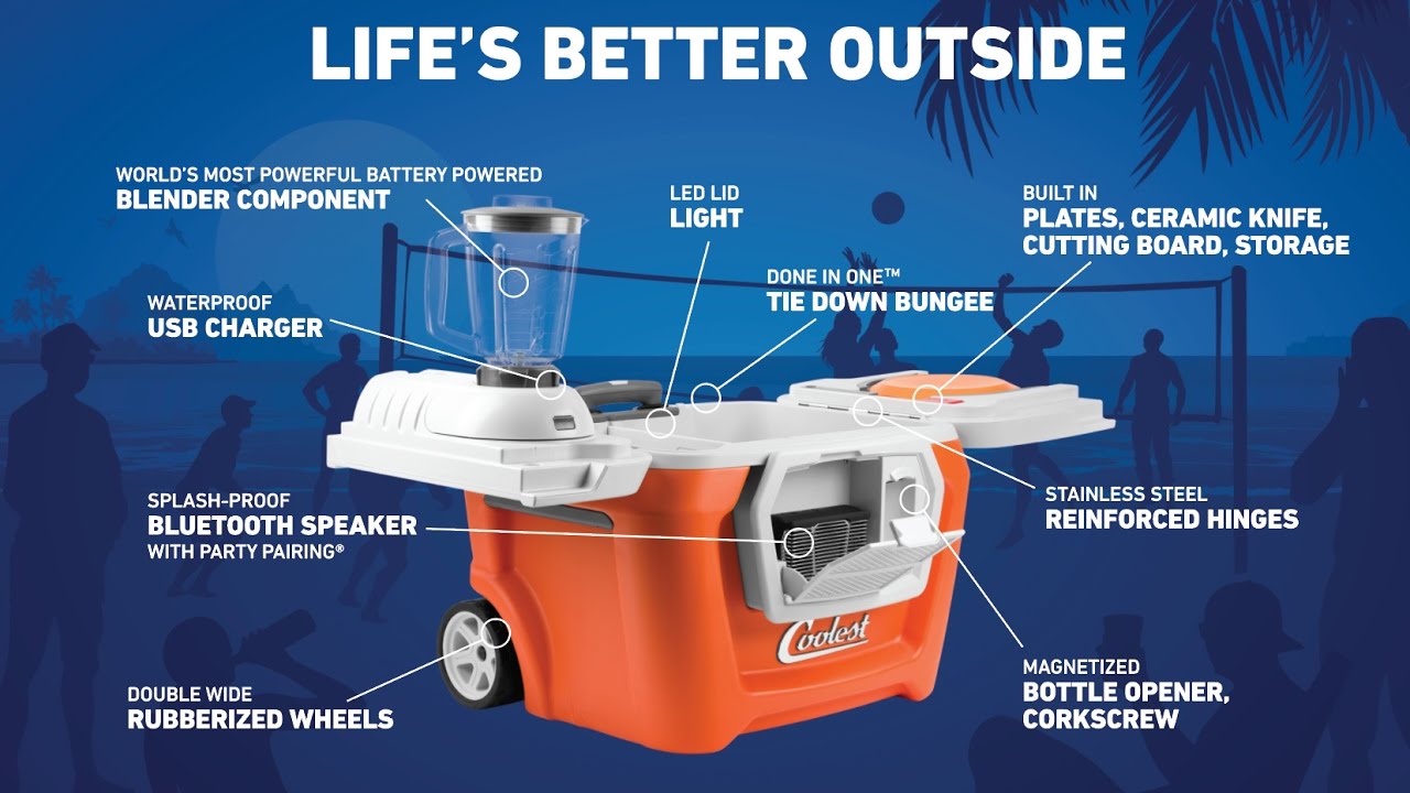 COOLEST COOLER: 21st Century Cooler that's Actually Cooler by Ryan