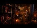 Old Library Sounds | Rain , Thunderstorm and Howling Wind Ambience | 3 Hours
