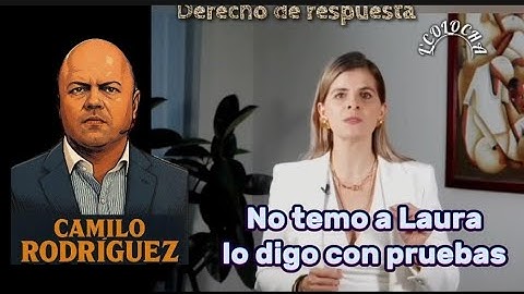 Tough confrontation between Camilo and possible government candidate Laura Fernández.