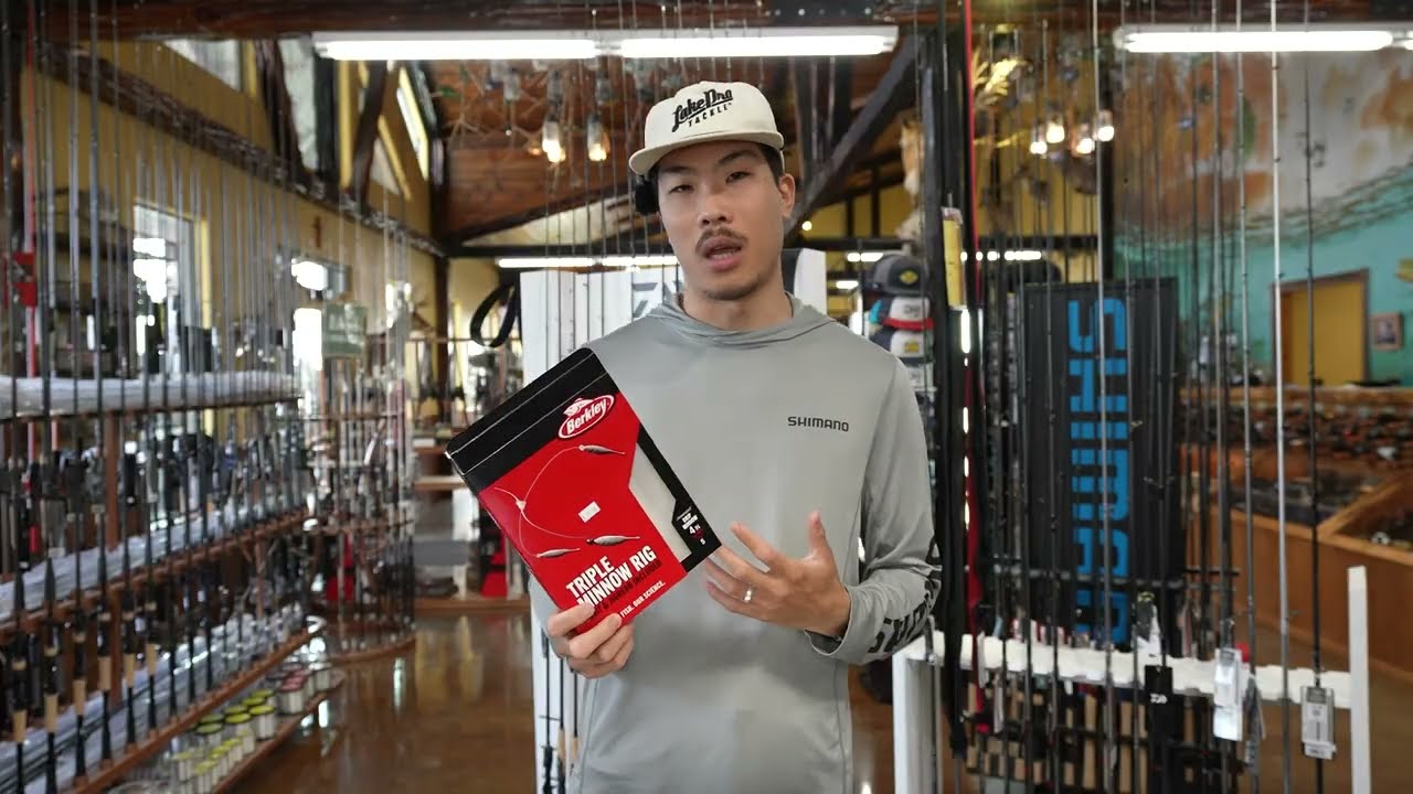 All New Triple Minnow Rig From Berkley Fishing