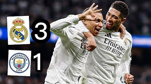Real Madrid vs Manchester City 3-1 || Extended Highlights