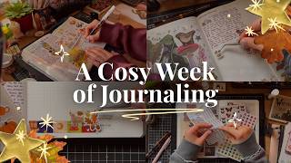 Come Journal With Me For a Week🍂 | 5 Days of Cosy Journaling