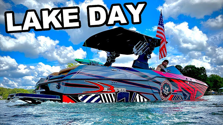 LAST PARTY LAKE DAY OF THE SUMMER ON LAKE NORMAN!