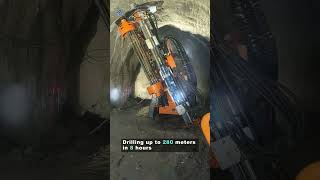 Siton Dl2 Longhole Drill Rig In Copper Mine Underground Production Drilling