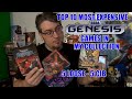 TOP 10 MOST EXPENSIVE SEGA GENESIS GAMES IN MY COLLECTION