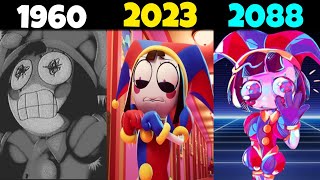The Amazing Digital Circus 2023 vs 1960 vs 2088