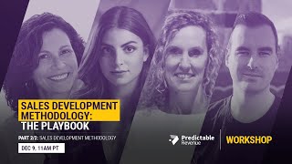 Sales Development Methodology: The Playbook
