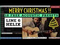 FREE LINE 6 HELIX ACOUSTIC PRESETS