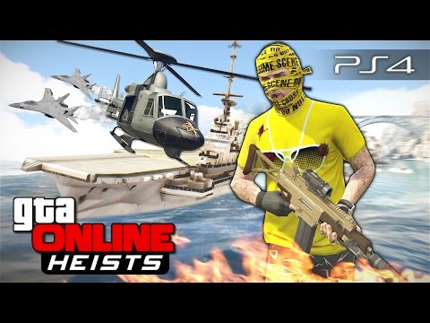 Видео: GTA 5 Online Heists - Штурм авианосца! #114
