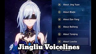 Jingliu talks about Jing Yuan, Blade, Luocha, and others