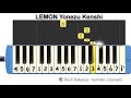 Lemon Yonezu Kenshi not pianika