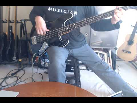 スピッツ「ハートが帰らない」を必死に弾いてみた【bass cover】