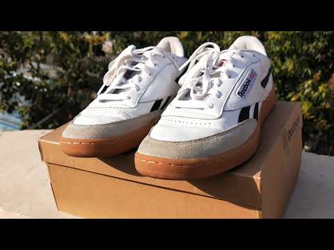 reebok revenge plus white gum