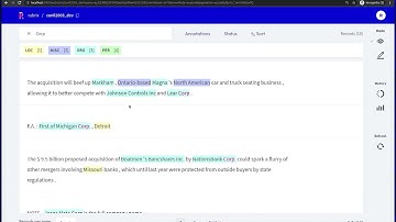 Weak Supervision with skweak and Rubrix