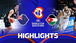 New Zealand vs Jordan FIBA World Cup Qualifiers 2023