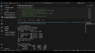 🚀 Week 1_Data science Internship Project | Deep Data Cleaning | #DataScience #Python #DataAnalytics