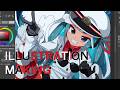 【画録】雪ミク2022描いてみた【Speed Painting】