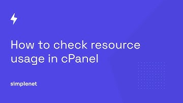 How to check resource usage in cPanel - Step-by-step Tutorial