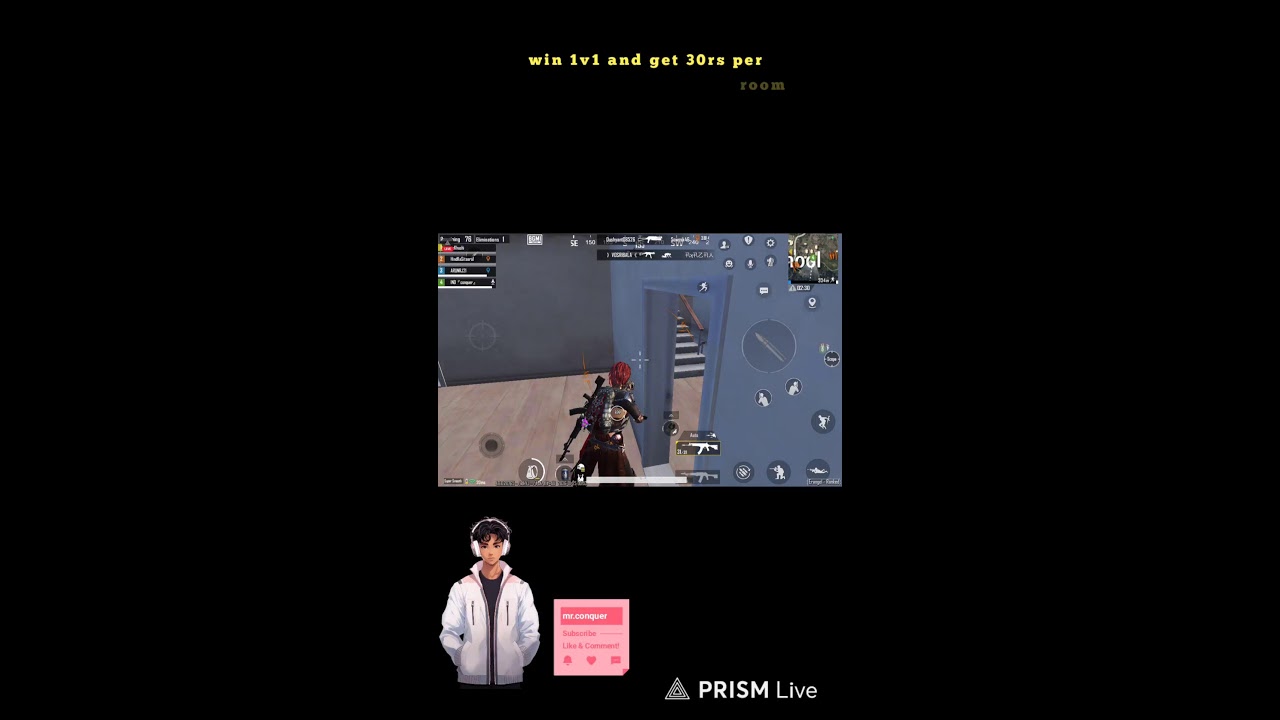 Live streaming of Mr. Conquer