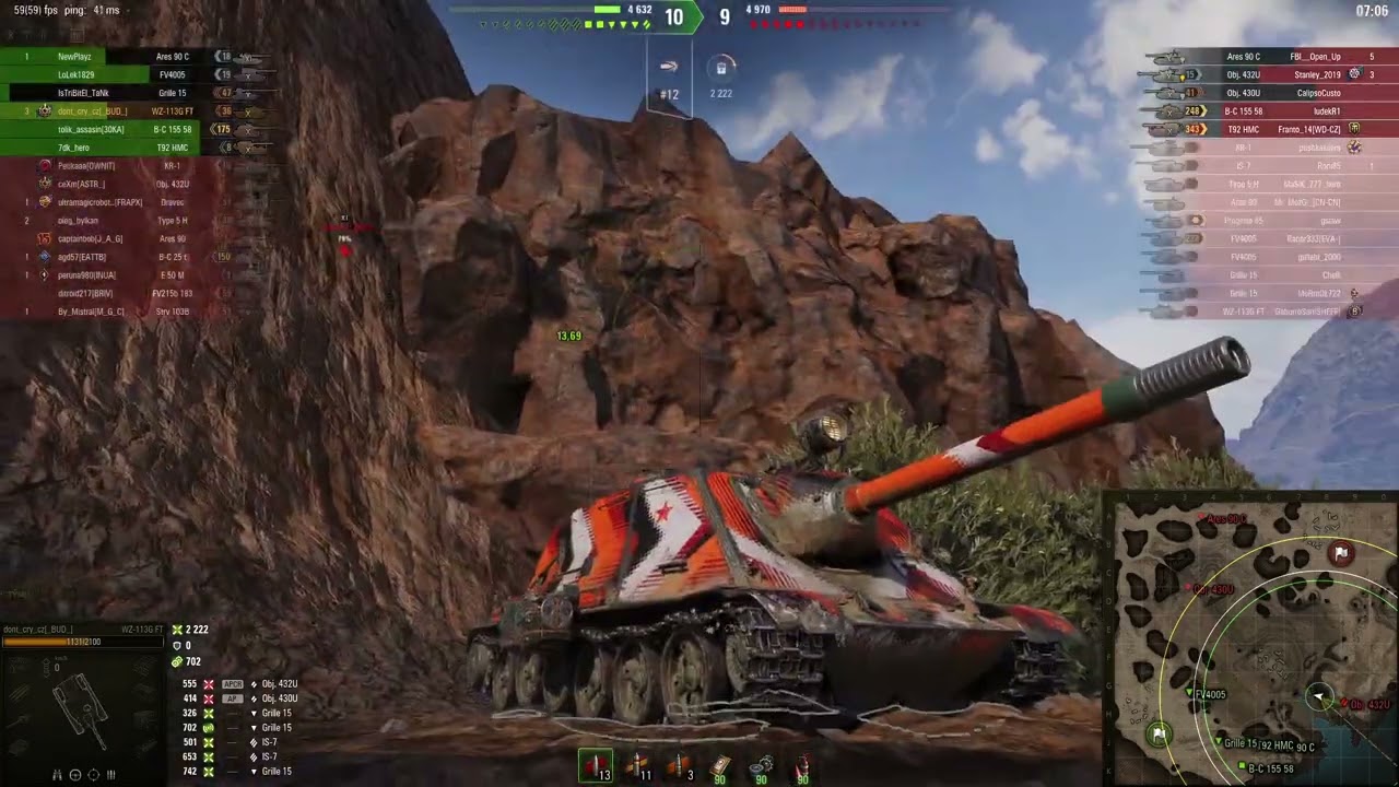 dont cry 63 Wz-113 gft  Já prostě nevyhraju