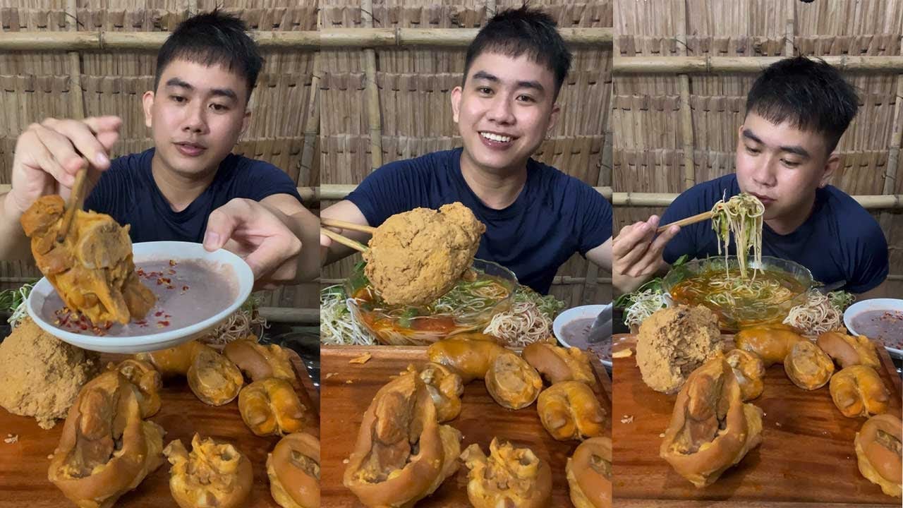 Nấu Nguyên Nồi Bún Riêu Cua Đồng, Cục Chả Riêu Cua Siêu To | Vietnamese Freshwater Crab Noodle Soup