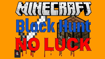 NO LUCK - Block Hunt (Minecraft Mini-Game)