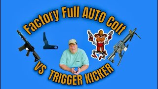 Trigger Kicker VS Factory FA Colt Commando. 