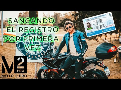 Como sacar registro de conducir argentina moto / examen practico