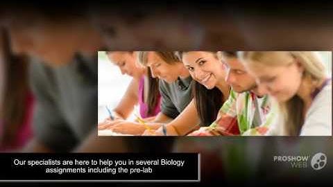 Biology Assignment Help