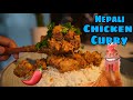 Easy chicken curry recipe with asmr cooking fun