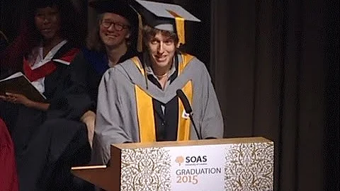 SOAS Graduation 2015 Vote of Thanks: David Suber: ...