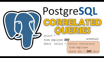 🐘Subconsultas correlacionadas || Correlated queries