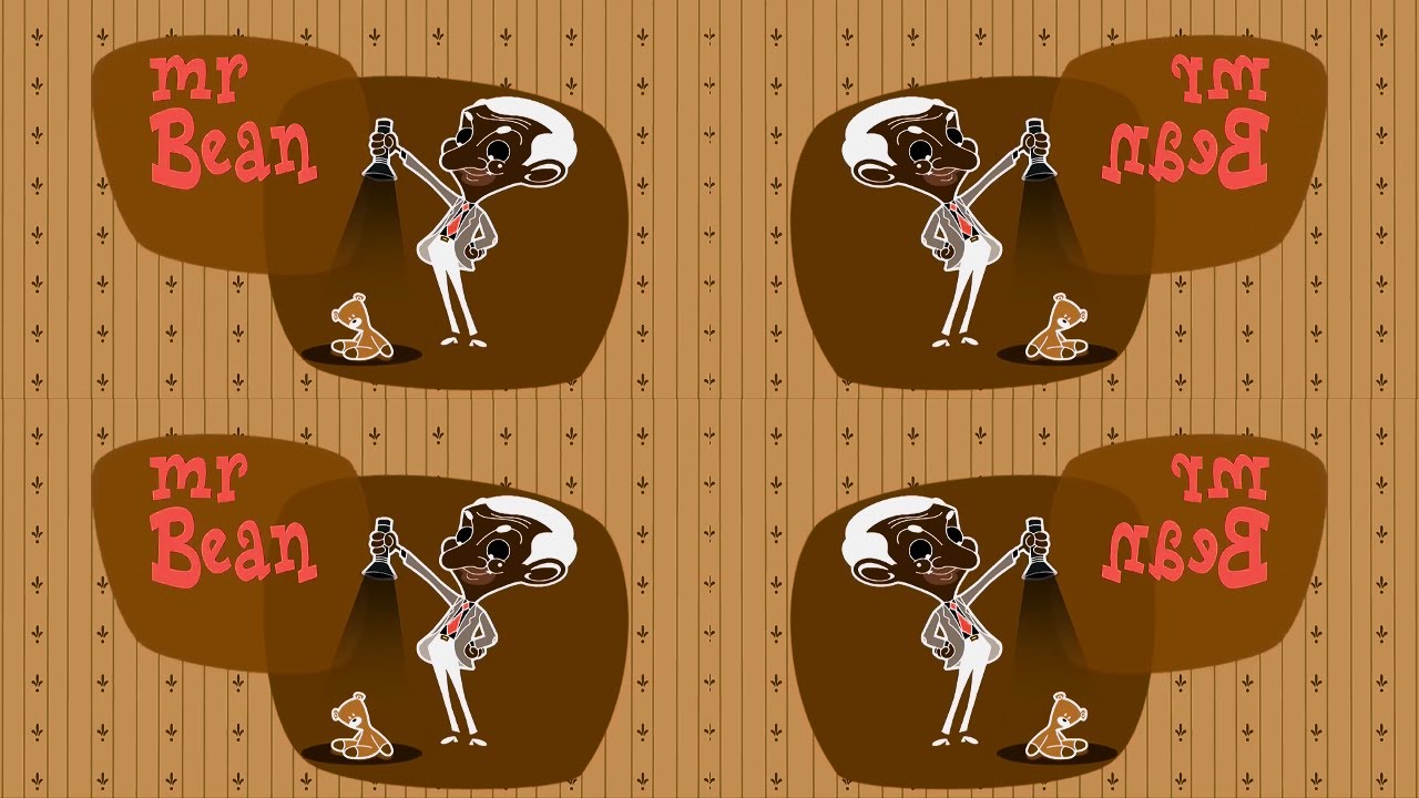 (4 SCREEN)Mr.Bean - Introduction Song! (Sponsored By:Gamavision Csupo 2001 Effect)