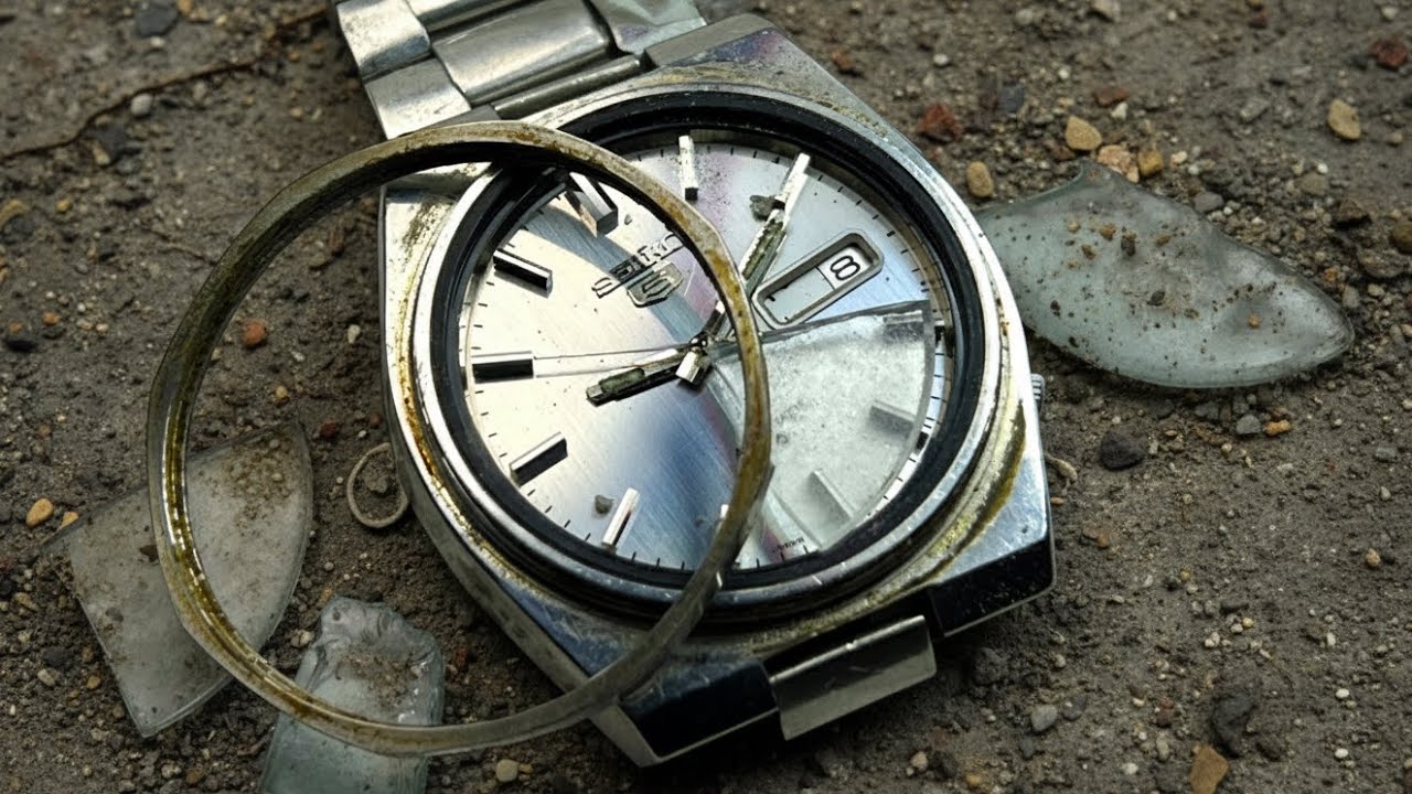 Я спас часы Seiko из мусора! | Невероятный результат реставрации! #seiko #реставрация