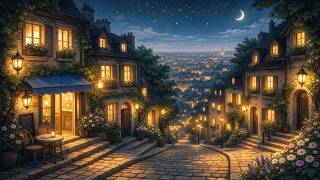 Cozy Night City Wallpaper 🌙 Relaxing Piano Music (5 Hours) – Study, Sleep, Relax screenshot 1