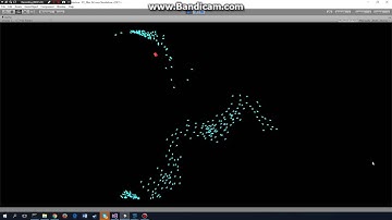 Unity Flocking in 2d with Wander Behaviour and Predator - 16/08/2016