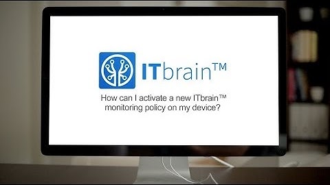 How can I Activate an ITbrain™ Policy?