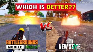 Is Pubg New State Better Than BGMI?? | Detail Comparison!
