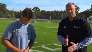 Proper Footwork - Center to Quarterback Exchange Series by IMG Academy Football (3 of 3)