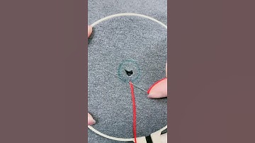 Learn to Fix Hole in Clothes Part 1740 #shorts