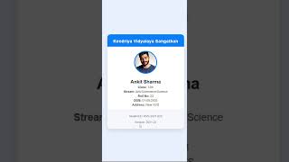 Student's Id Card | HTML | CSS | Sicoding #coding #programming #webdesign #uidesignlearning