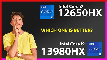 INTEL Core i7 12650HX vs INTEL Core i9 13980HX Technical Comparison