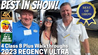 Better than Leisure Travel Vans Unity? 2023 Regency Ultra Brougham Class B Plus RV  4K