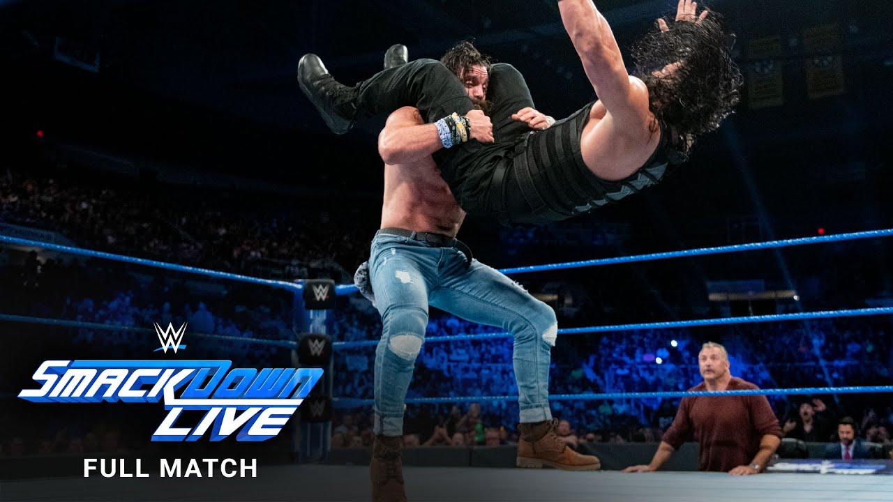 FULL MATCH   Roman Reigns  R Truth vs Drew McIntyre  Elias SmackDown LIVE May 28 2019