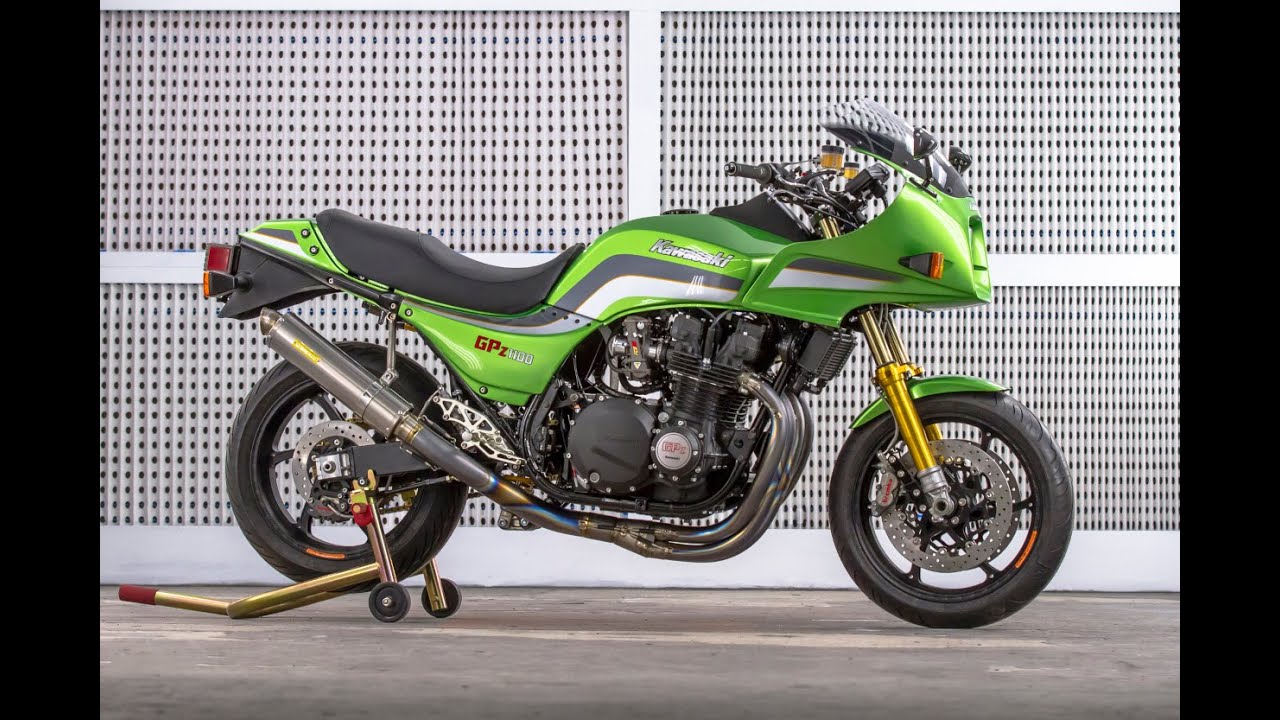 Kawasaki GPz1100 Restomod Superbike - YouTube