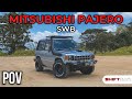 MITSUBISHI PAJERO SWB POV DRIVE