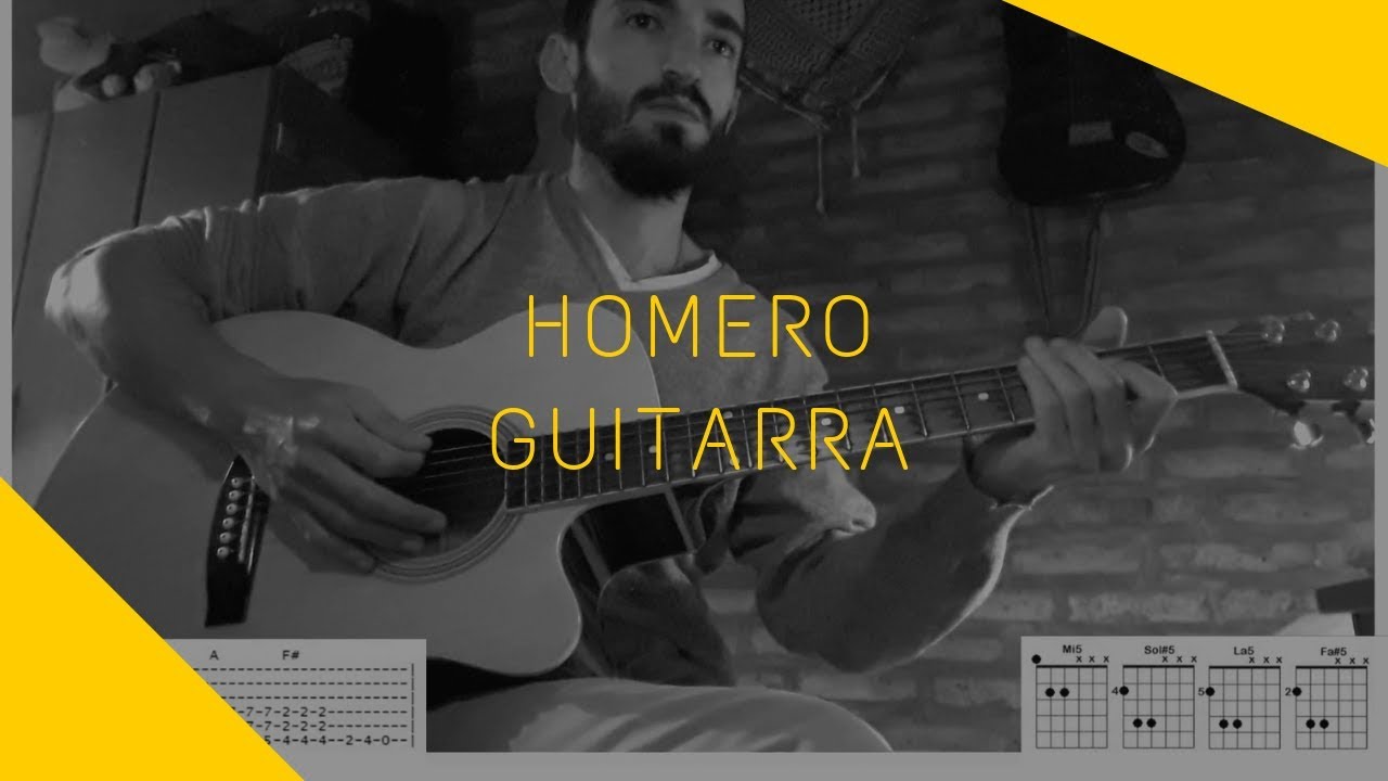 GUITARRA | Homero - Viejas Locas (Guitarra cover/tutorial) Martin Lopez