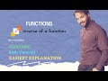 Inverse of a function | How to find | Easy explanation in Urdu/Hindi | 100 seconds ONLY !!!!